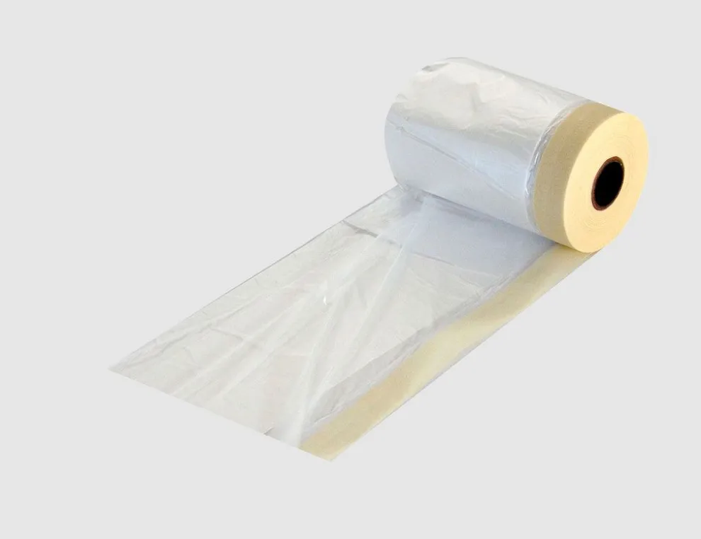 Abdeckfolie mit Klebeband