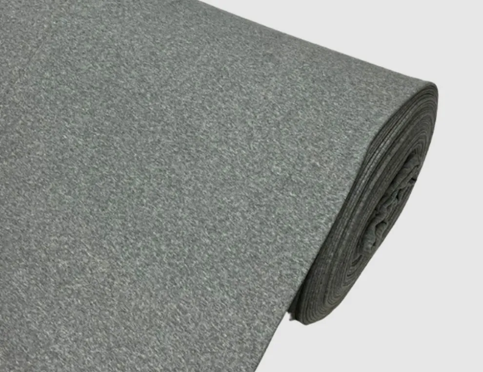 Alpenfleece Uni Grau