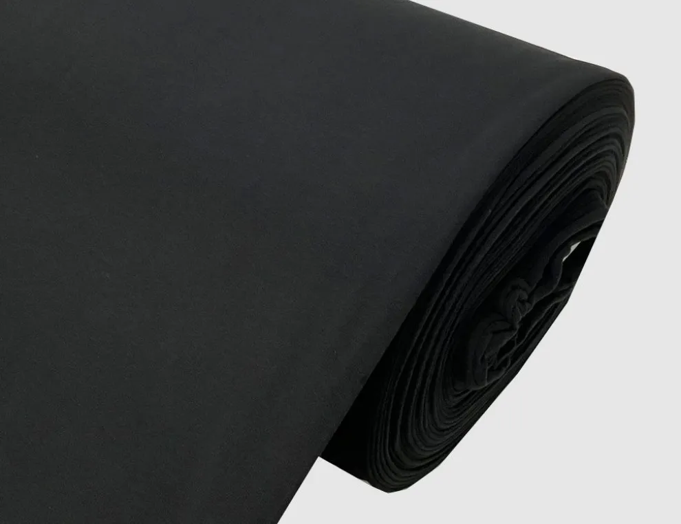 Alpenfleece Uni Schwarz