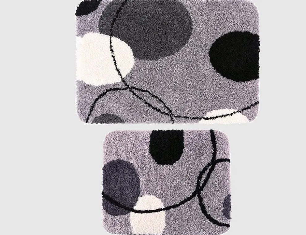 Badgarnitur Bubbles II grau