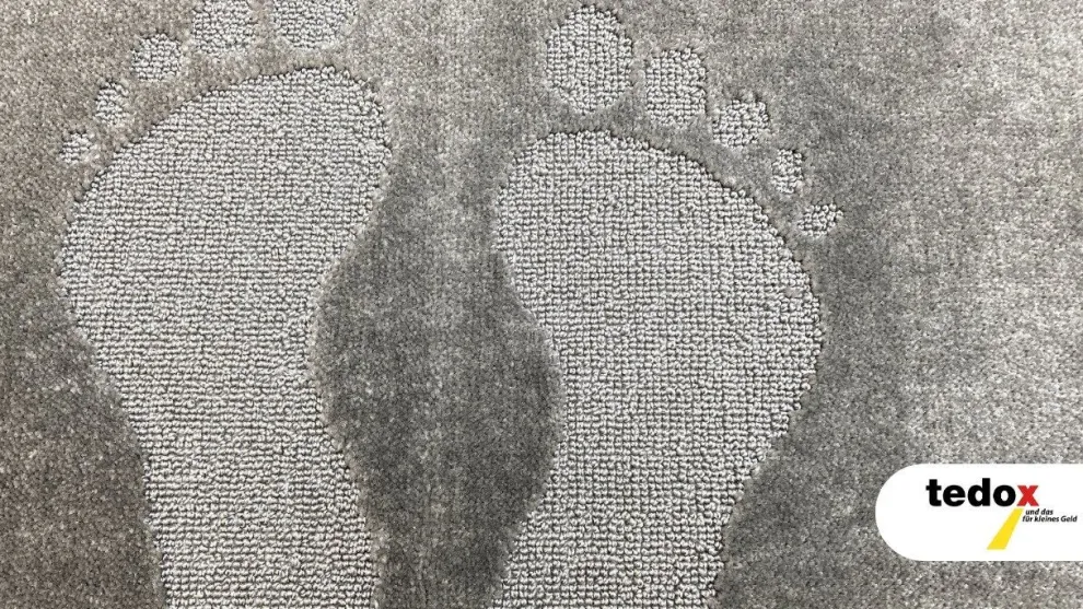 Badgarnitur Footprint silber