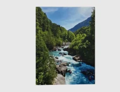 Bild Bergfluss in Natur