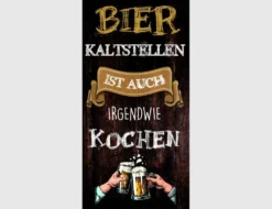 Bild Bier kaltstellen ist auch irgendwie Kochen