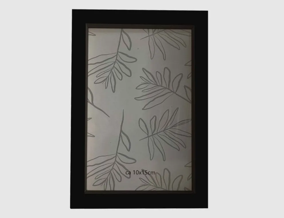Bilderrahmen Schwarz 10 x 15 cm