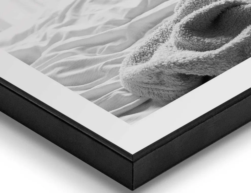 Bild Slim Frame Black Beine Frau