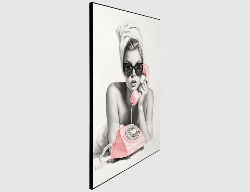 Bild Slim Frame Black Fashion Calling 50x70cm