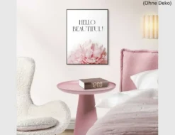 Bild Slim Frame Black Hello Beautiful 30x40cm