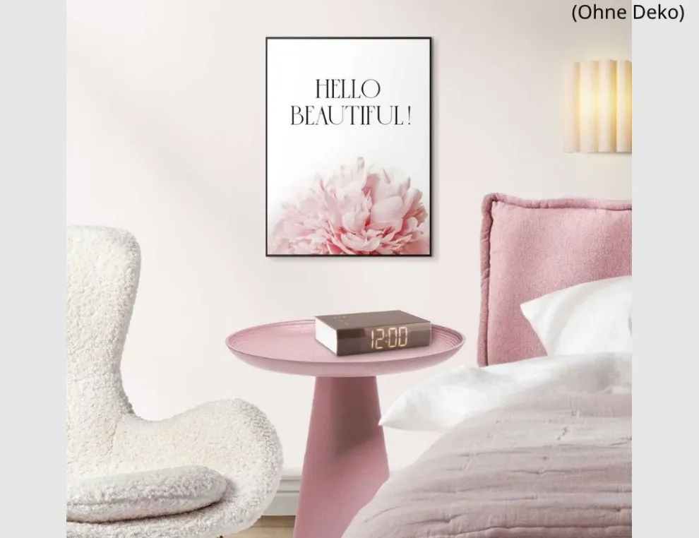 Bild Slim Frame Black Hello Beautiful 30x40cm