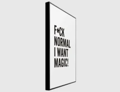 Bild Slim Frame Black I Want Magic 20x30cm