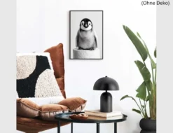 Bild Slim Frame Black Penguin Paper 20x30cm