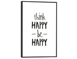 Bild Slim Frame Black think happy