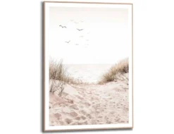 Bild Slim Frame Wood Dünen