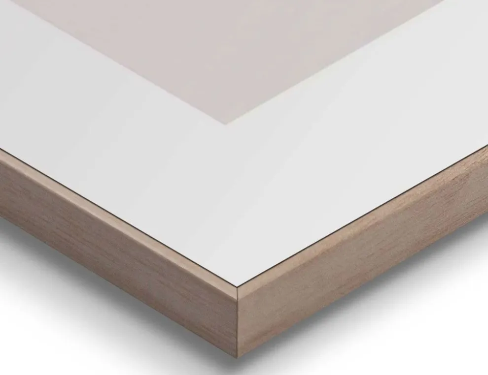 Bild Slim Frame Wood Gräser