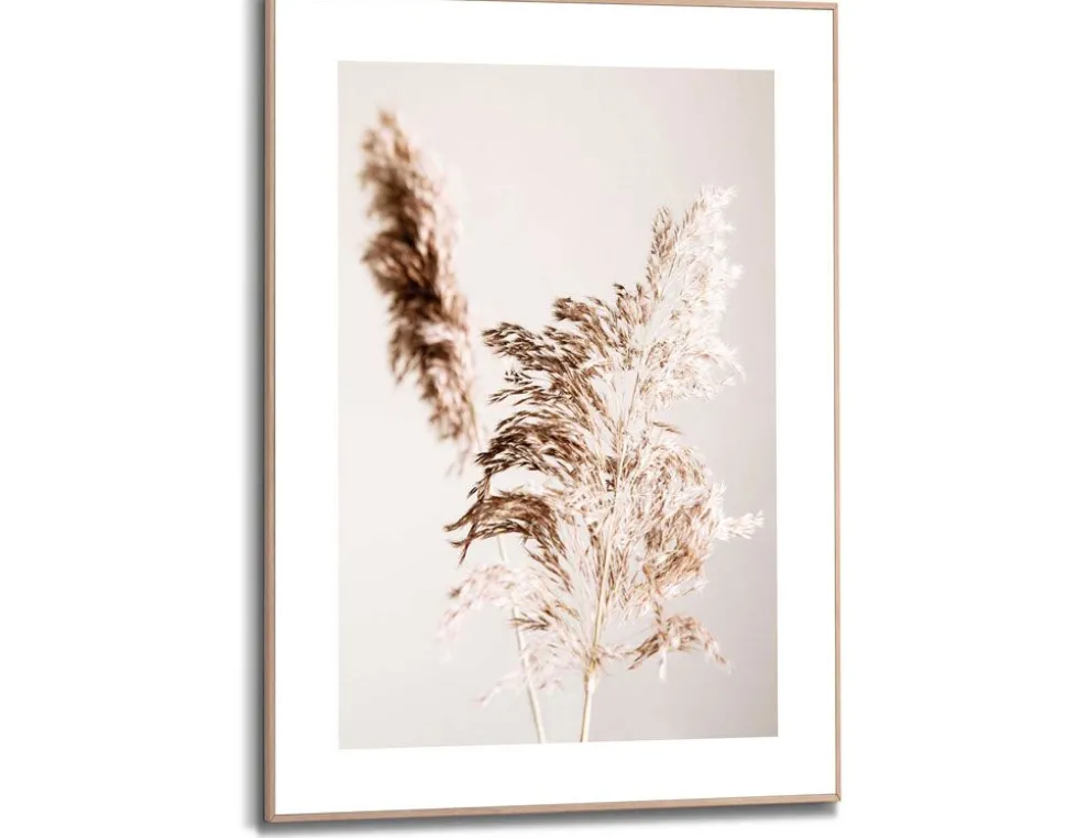 Bild Slim Frame Wood Gräser