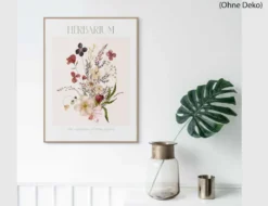 Bild Slim Frame Wood Herbarium