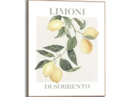 Bild Slim Frame Wood Limoni