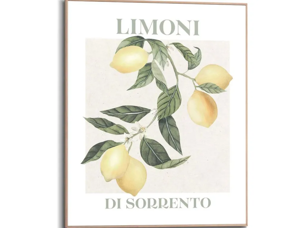 Bild Slim Frame Wood Limoni