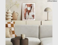 Bild Slim Frame Wood Relaxing Time 30x40cm