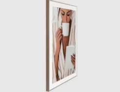 Bild Slim Frame Wood Relaxing Time 30x40cm