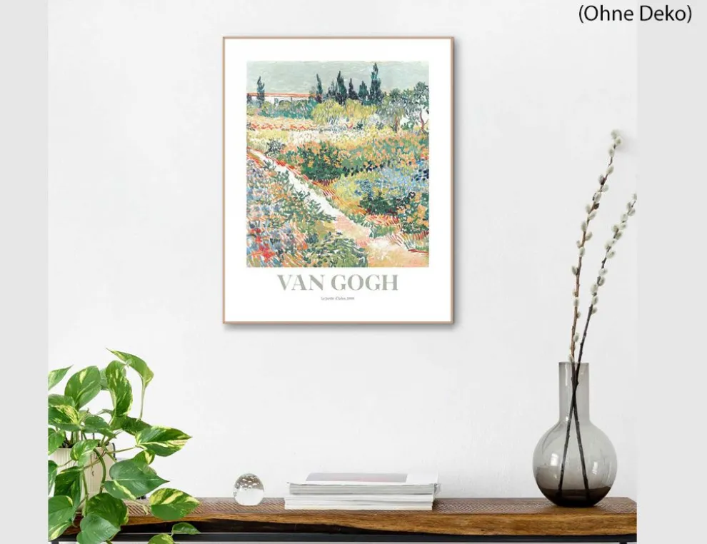 Bild Slim Frame Wood Riverbank
