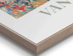 Bild Slim Frame Wood Riverbank
