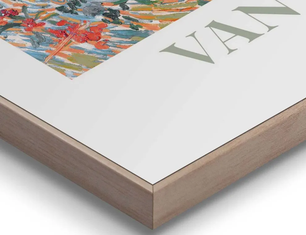Bild Slim Frame Wood Riverbank