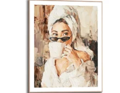 Bild Slim Frame Wood Waking up