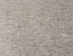 Bündchenstoff Uni Grau I