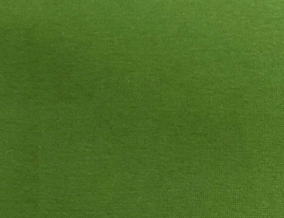 Bündchenstoff Uni Grün