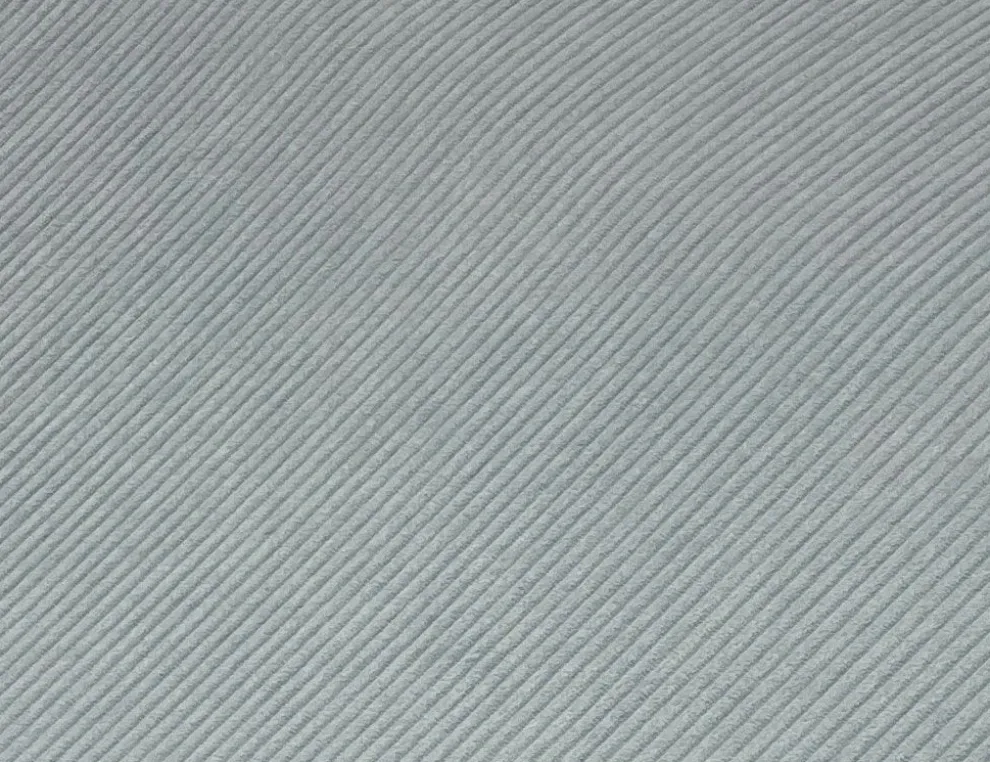 Cordstoff Uni Hellblau
