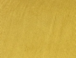 Cordstoff Uni Senfgelb