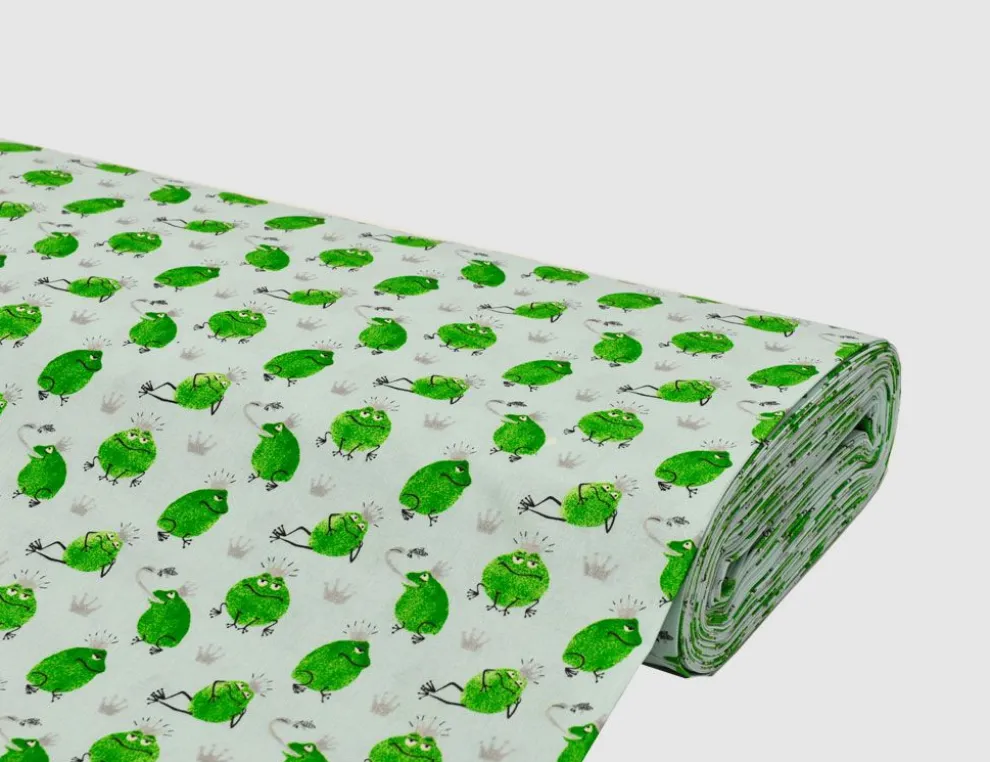 Dekostoff Froschkönig