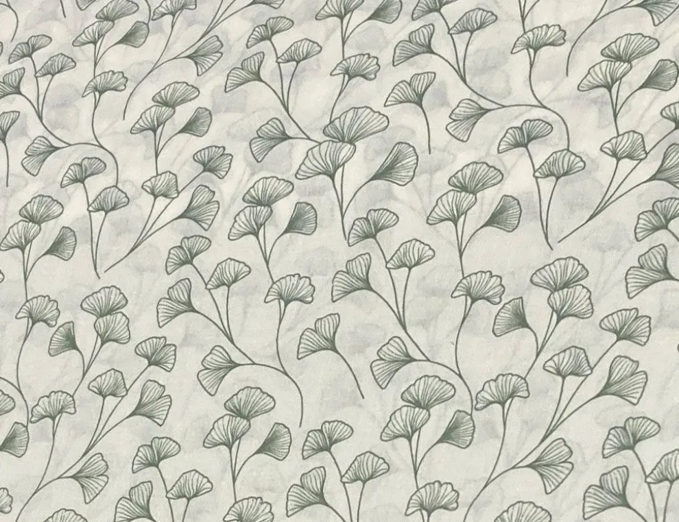 Dekostoff Ginkgo Grün