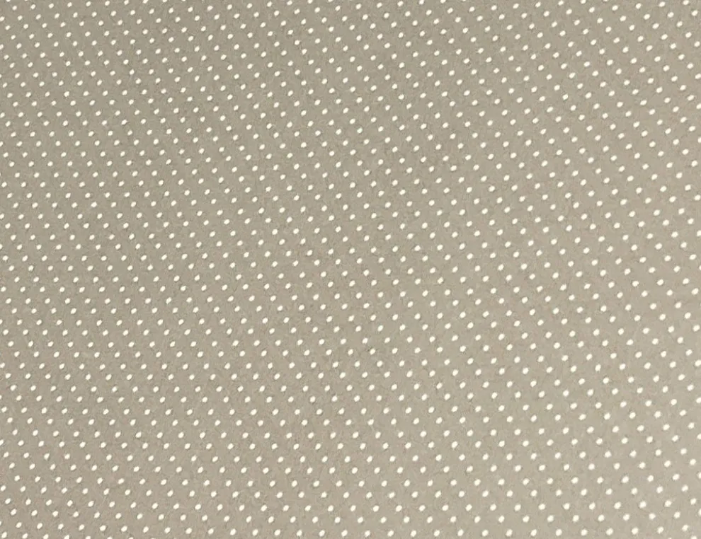 Dekostoff Pünktchen Taupe