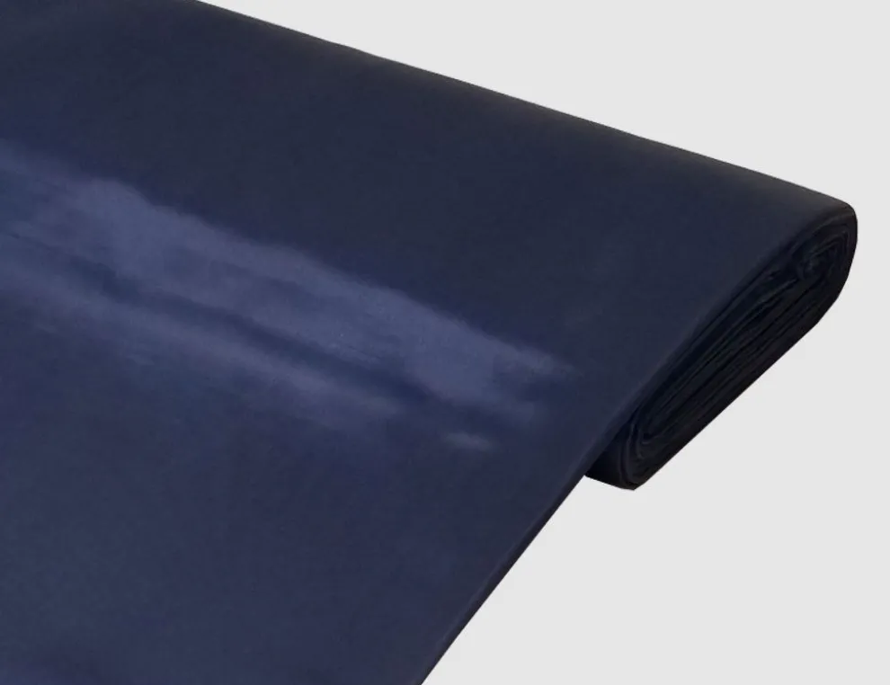 Dekostoff Satin Blau