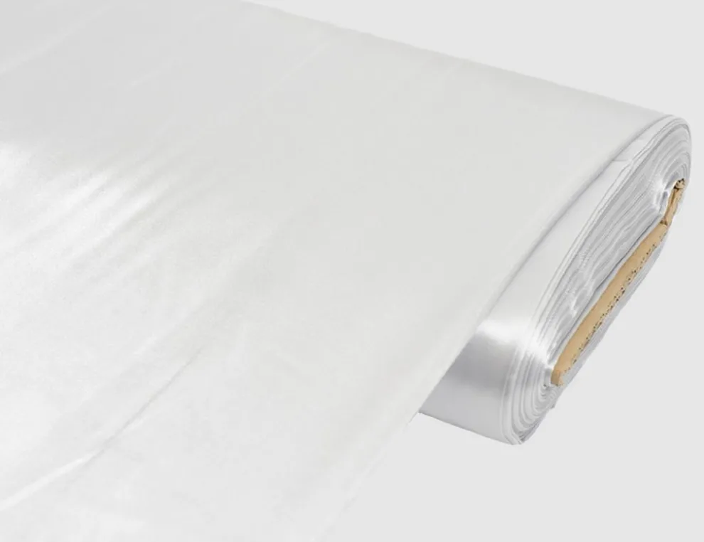 Dekostoff Satin silber