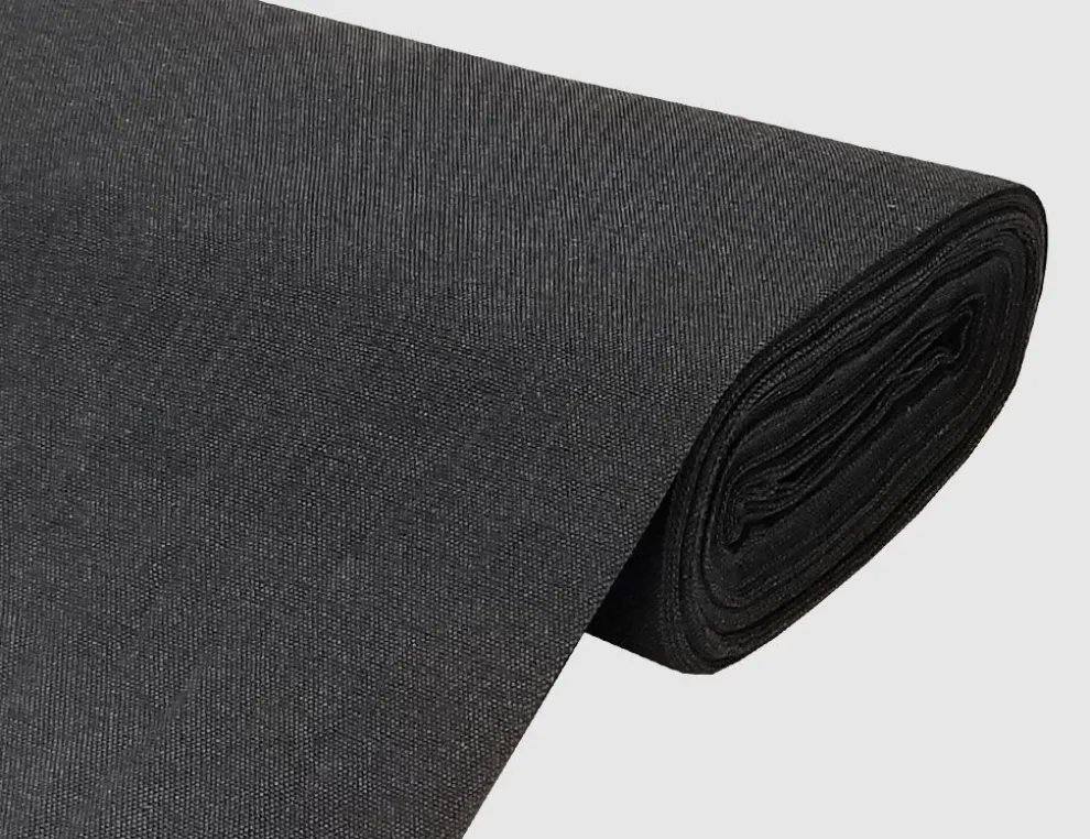 Dekostoff Uni Anthrazit I 120 cm