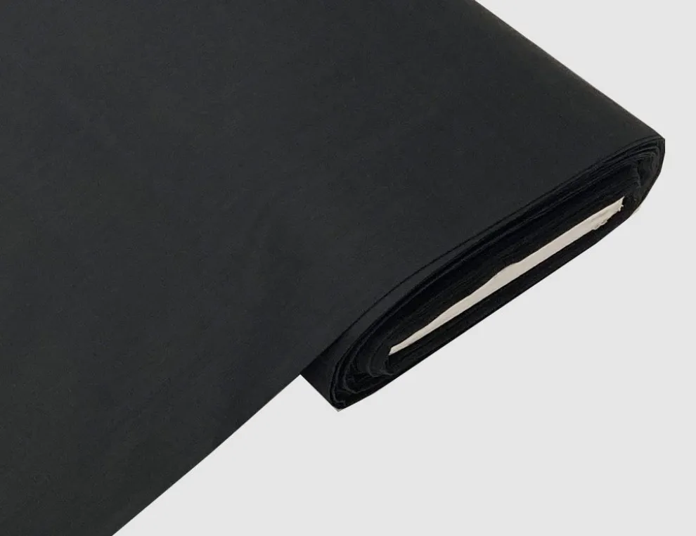 Dekostoff Uni Schwarz II
