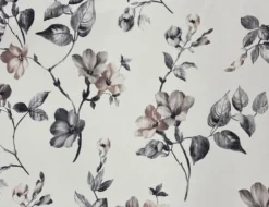 Dekostoff Verdunklung Blumen