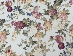 Dekostoff Verdunklung Blumen I