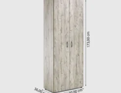 Drehtürenschrank