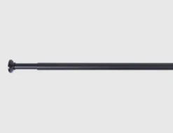 Duschvorhangstange Schwarz 70-120cm