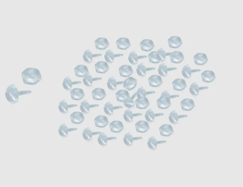 Faltenstecker Transparent