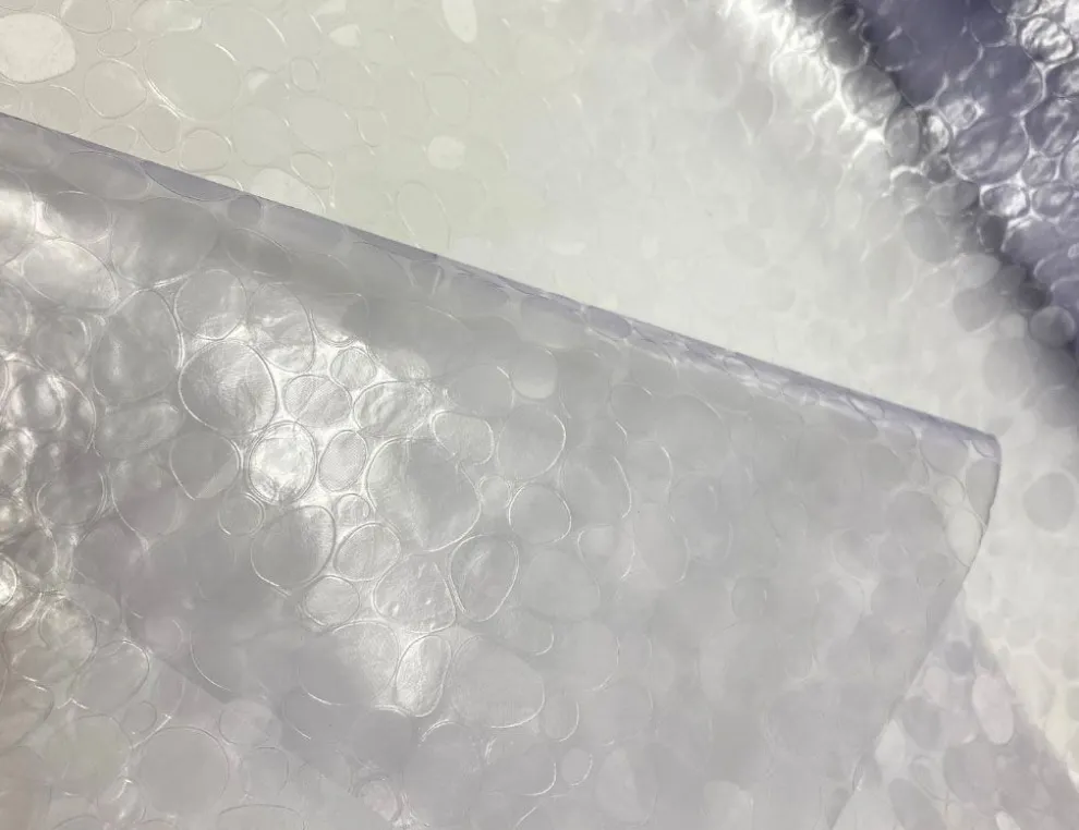 Folie Steine Transparent 0,2 mm
