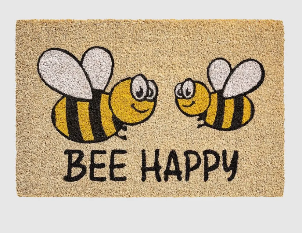 Fußmatte Bee Happy