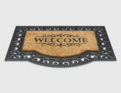 Fußmatte Welcome natur