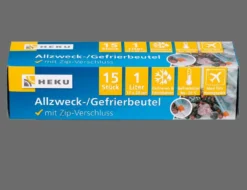 Gefrierbeutel mit Zip 1L