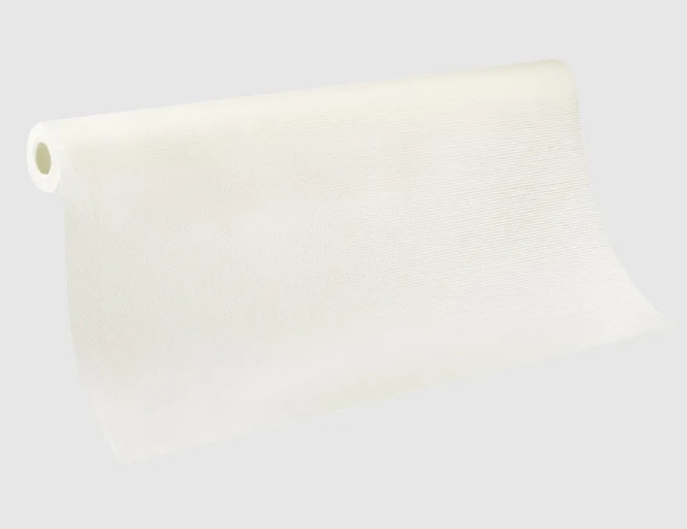 Glasfasertapete Leinwand Weiß