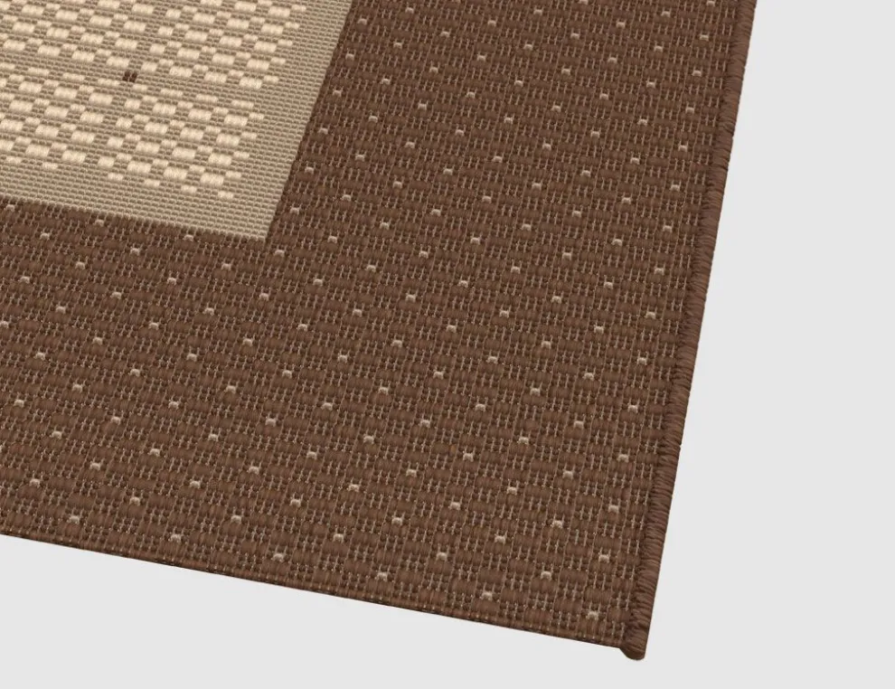 In- und Outdoor Teppich Pia Braun