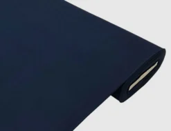 Jerseystoff Uni Dunkelblau